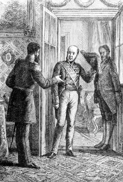 Benedetti arrive à Bad Ems(1870)