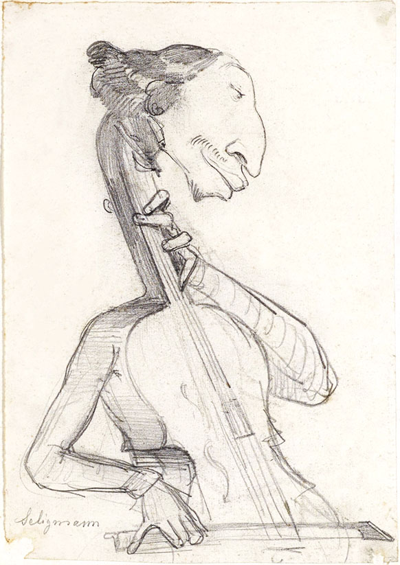 caricature anonymous (c.1845)